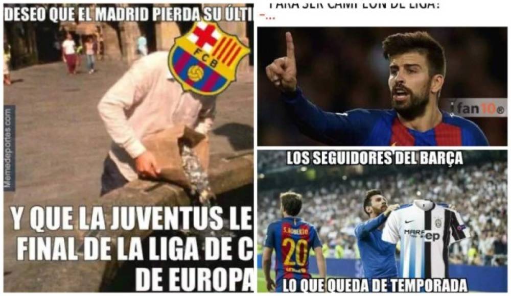 Estallaron los memes a pocos minutos del último partido que deberán afrontar los dos candidatos a quedarse con la liga española.