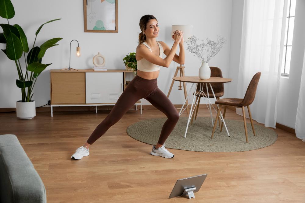 No hay excusas, también puedes hacer ejercicios en la comodidad de tu hogar.