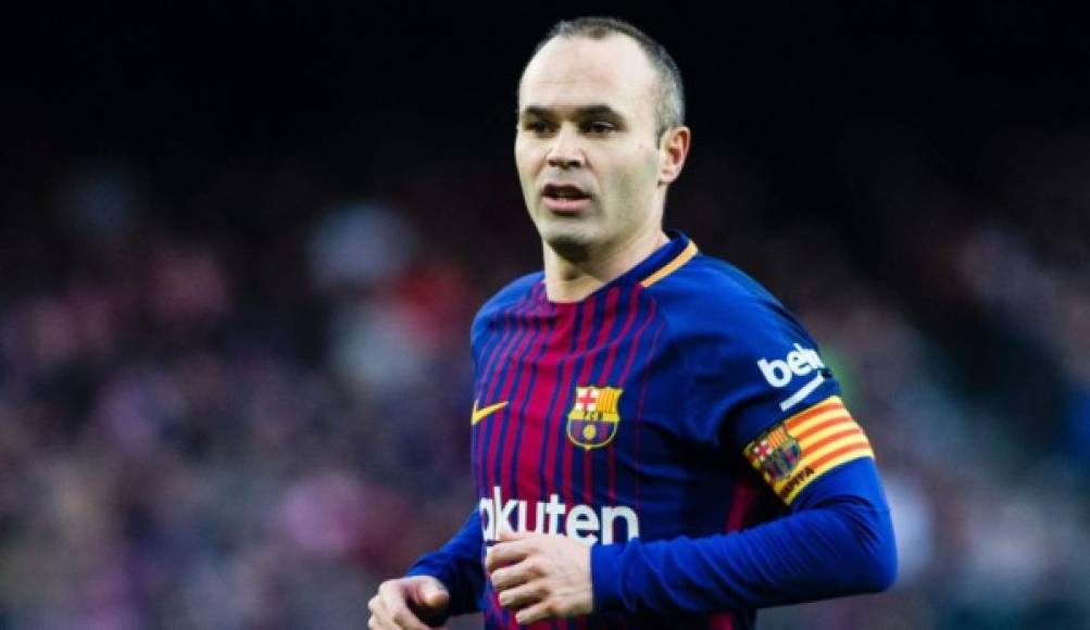 Y la más dolorosa, el crack Andrés Iniesta le pondrá fin a su etapa de dieciséis temporadas en el primer equipo. El volante español cuenta con ofertas de la Liga de China.