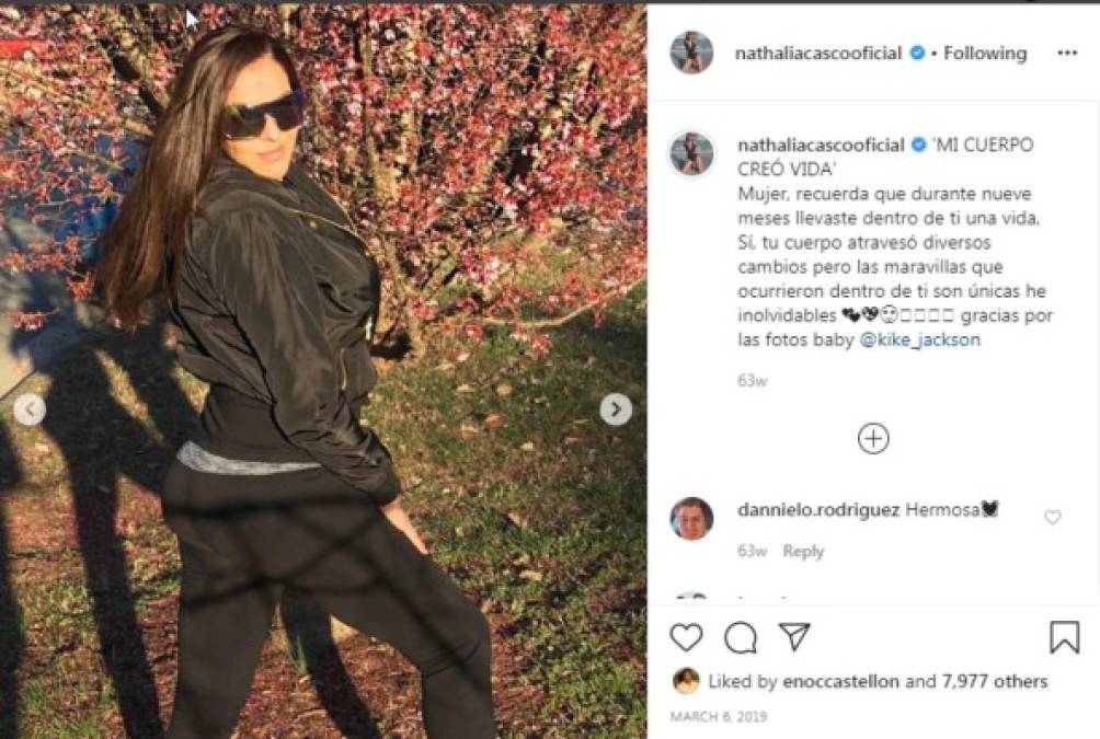 La exparticipante de 'Nuestra Belleza Latina' documento su sobrepeso post parto, e indicó en esta publicación que la nombró 'Mi cuerpo crió vida', explicando su proceso y diversos cambios en el embarazo.