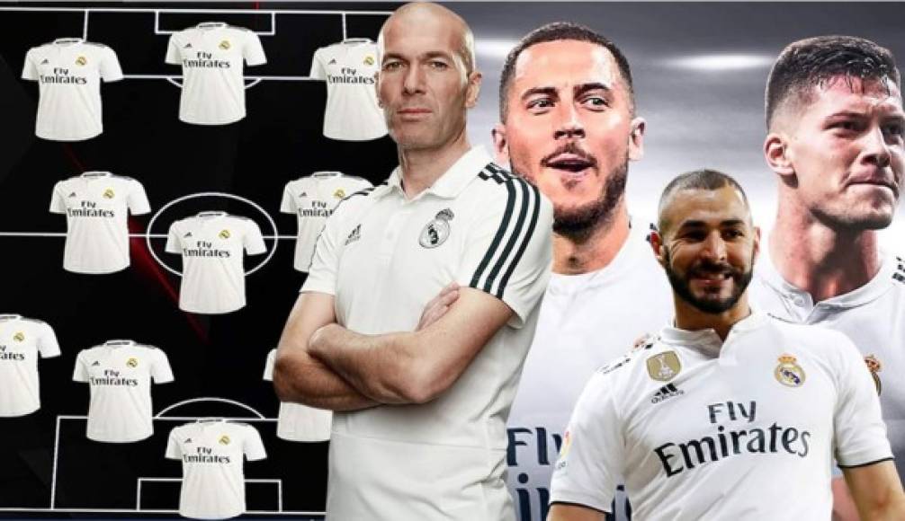 El Real Madrid ya empezó a trabajar en la próxima temporada, sumando hasta cinco fichajes, de momento, con otros que están cerca y las provisionales salidas que hará el club. Así será el nuevo equipo de Zidane.