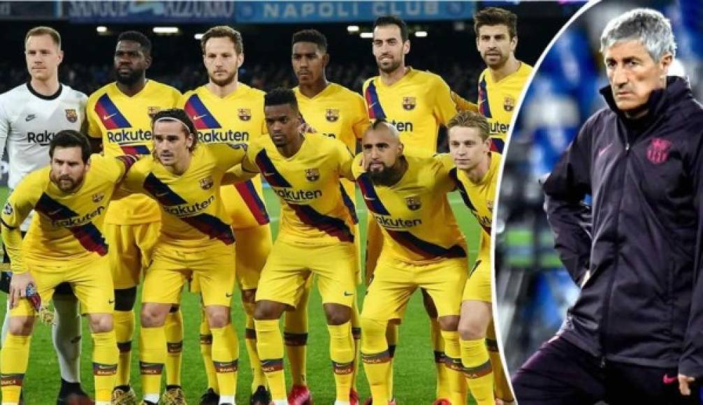 El FC Barcelona tiene un tremendo problema para el partido de vuelta de los octavos de final de la Champions League contra el Napoli en el Camp Nou y es que solo podrá contar con 12 jugadores del primer equipo para dicho encuentro.