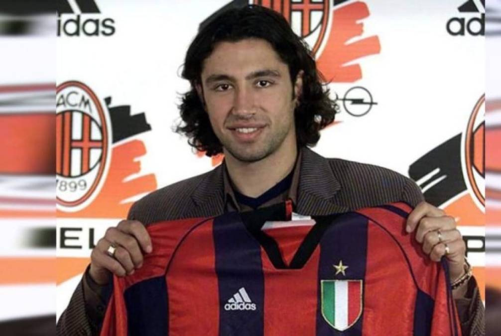 El exjugador militó en el histórico AC Milan de Italia.