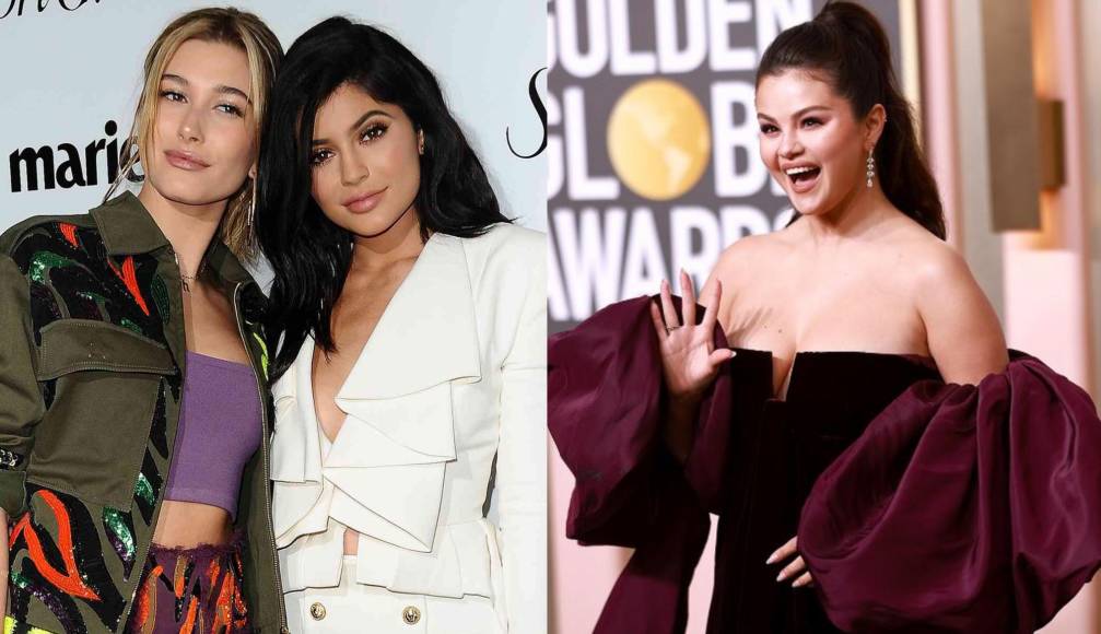 Una nueva polémica rodea a las famosas Hailey Bieber, Kylie Jenner y Selena Gómez. 