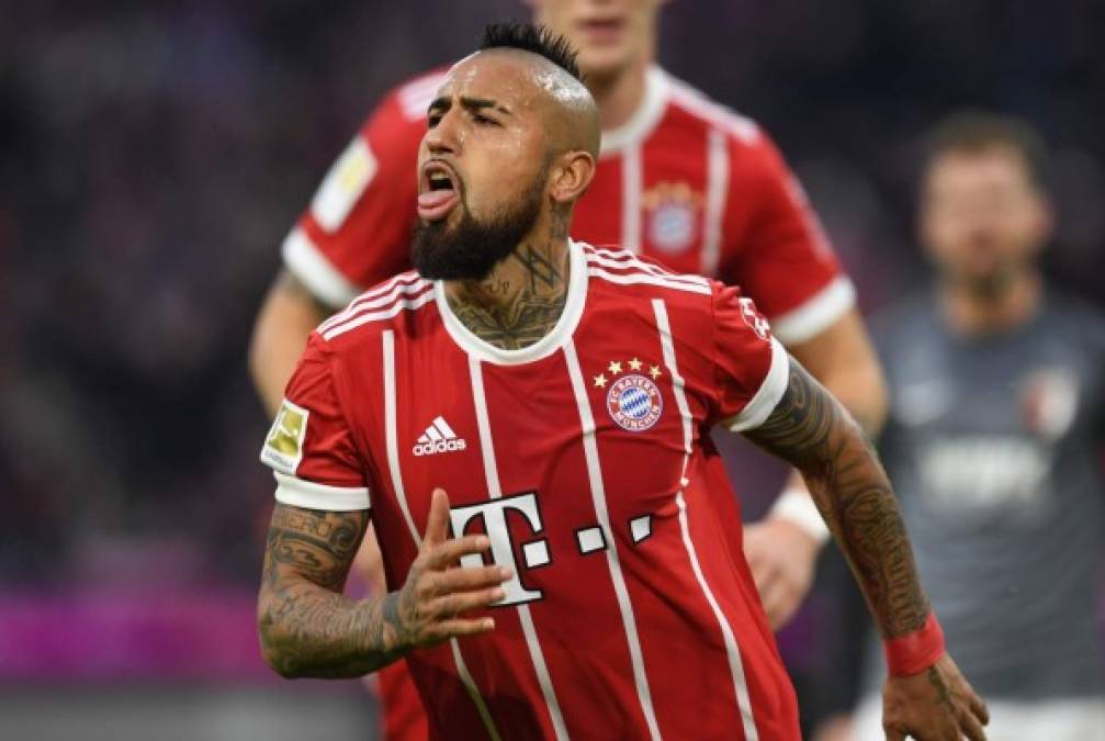 Arturo Vidal: El Inter de Milán sueña con fichar al volante chileno, al que queda un solo año de contrato con el Bayern de Munih y por el que el club alemán pide 30 millones de euros