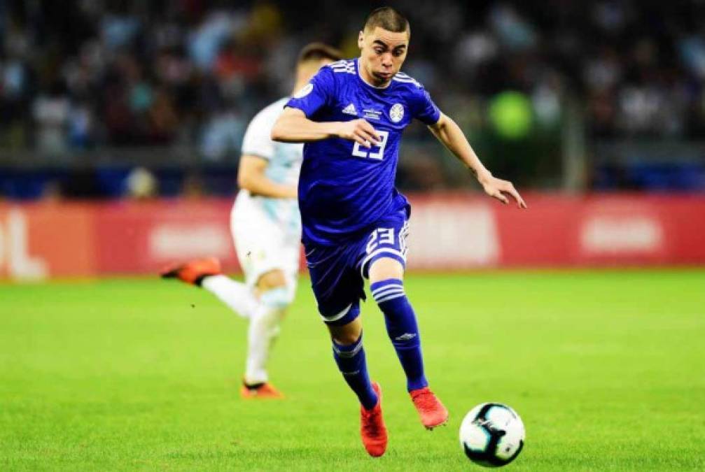 Según TyC Sports, Miguel Almirón, futbolista del Newcastle que está disputando la Copa América con Paraguay, es seguido muy de cerca por el Real Madrid.