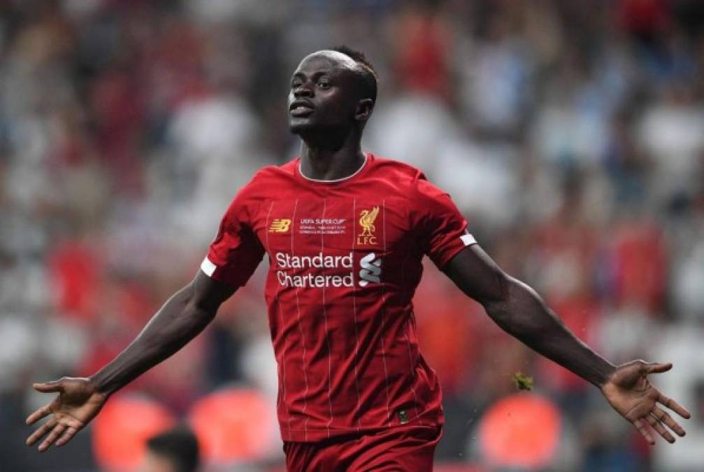 10. Sadio Mané (27 años) - Extremo senegalés del Liverpool tiene un valor de mercado de 120 millones de euros.