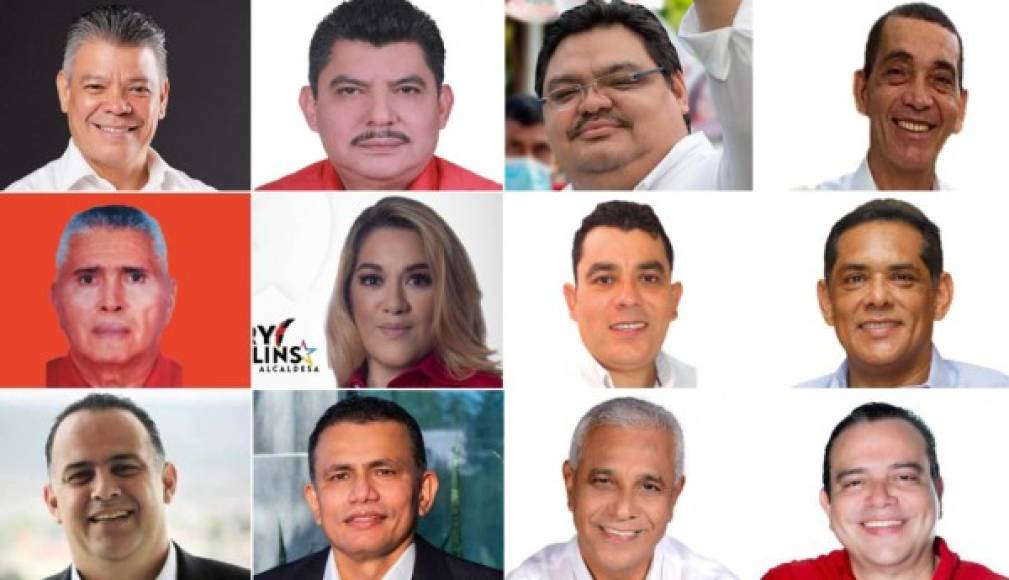 Siete líderes de Libre, dos nacionalistas y tres liberales buscan ser los candidatos de la alcaldía de San Pedro Sula el próximo 14 de marzo en las elecciones primarias.