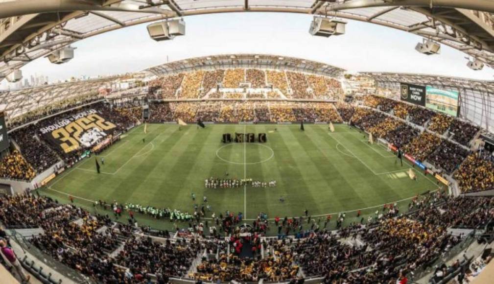 El Banc of California Stadium será escenario del Honduras vs El Salvador que se disputará el 25 de junio. Está ubicado en la ciudad de Los Ángeles.