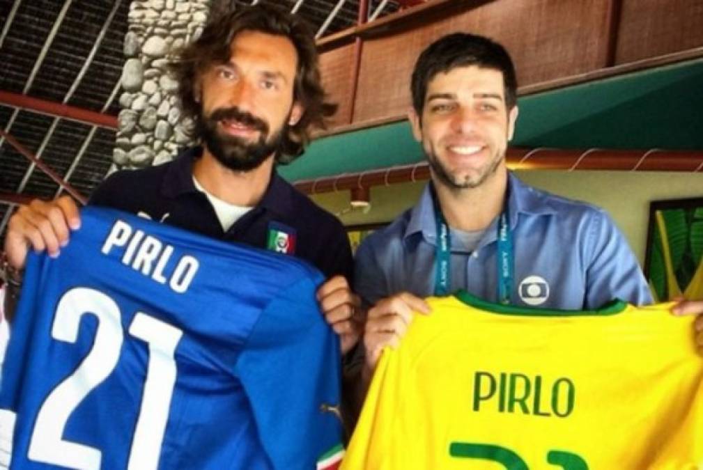 El “arquitecto” del fútbol italiano, Andrea Pirlo, es un admirador del ex jugador brasileño Juninho Pernambucano, quien tenía una gran técnica para anotar a balón parado.