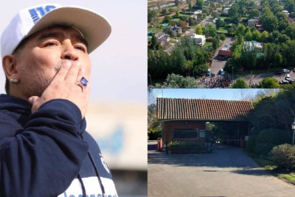 Diego Armando Maradona murió en su país natal de Argentina, después de una vida que lo llevó por todas partes del mundo. Hoy te presentamos los detalle de la casa en donde pasó sus últimos días el astro argentino.