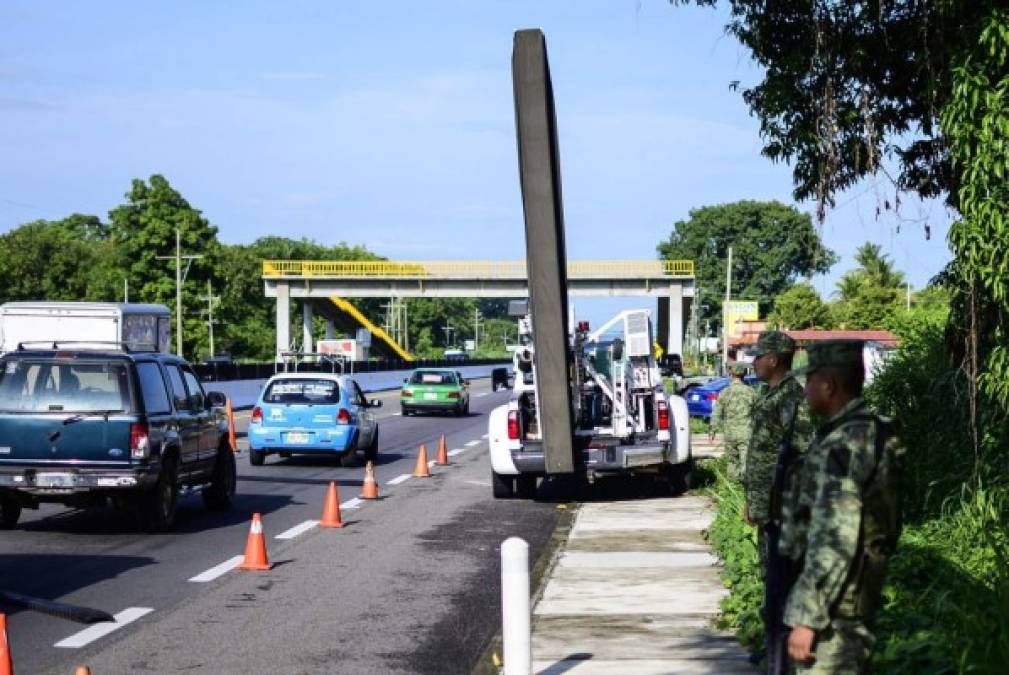 La llegada de la Guardia Nacional a la frontera genera temor hasta entre quienes tienen una visa temporal. 'Me da miedo por los policías que golpean', dice Alexi, de 21 años y expulsado en mayo de Estados Unidos, a donde espera volver en mayo en otra caravana.