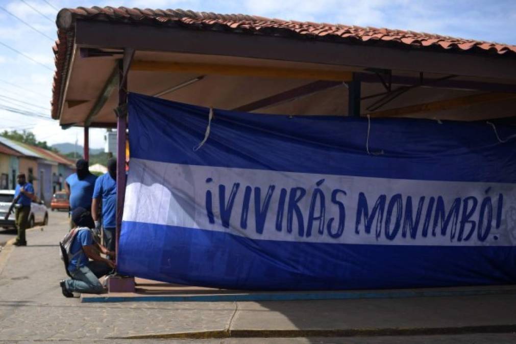 Tras los violentos enfrentamientos, las fuerzas progubernamentales tomaron el control de Monimbó, uno de los barrios más rebeldes de Masaya.