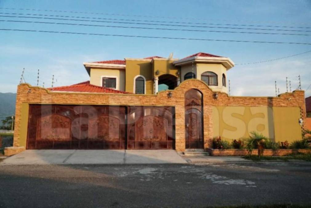 Esta casa fue allanada en la residencial Rancho Tara.<br/>