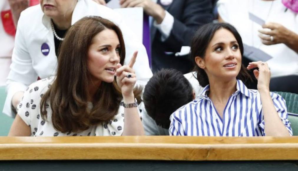 La duquesa de Cambridge ha animado a los jugadores del torneo la mayoría de los años desde que se casó con el príncipe William.