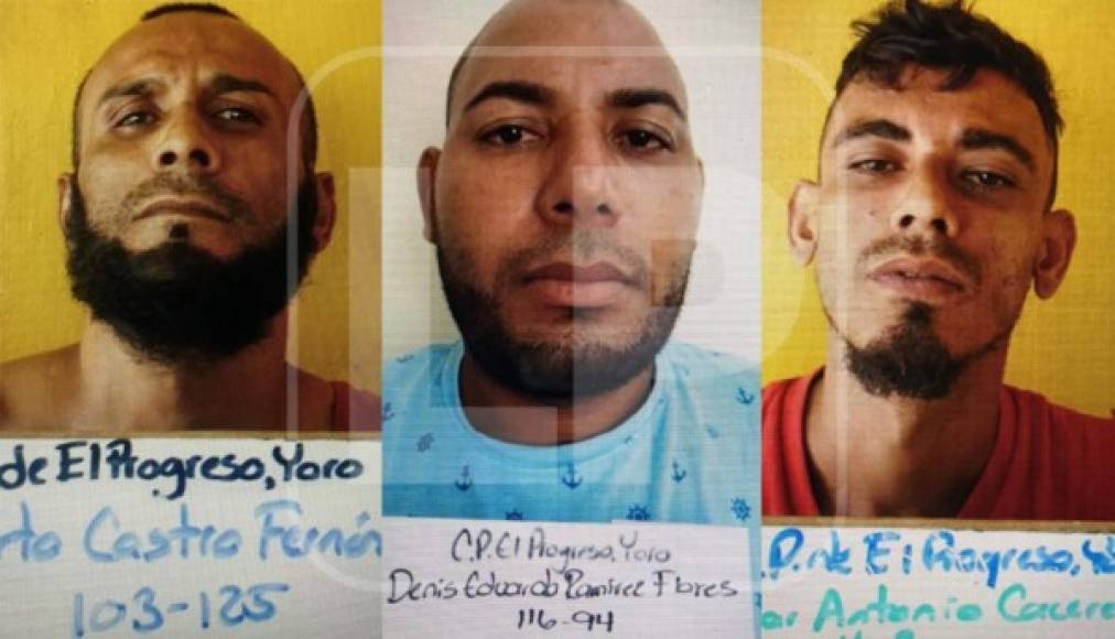 Nueve privados de libertad que estaban damnificados en el gimnasio municipal de El Progreso, Yoro, se escaparon durante la noche de este jueves.