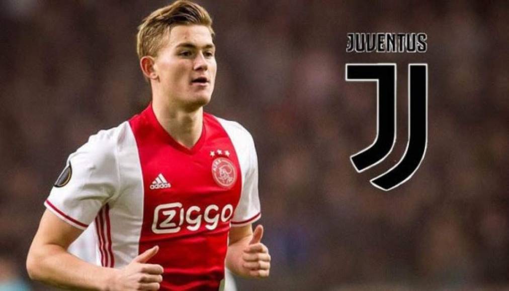 Matthijs de Ligt cuenta con 19 años de edad y es uno de los jugadores sensación en la presente campaña tras su gran papel en la Champions. El Barcelona, Real Madrid y Bayern Múnich lo quieren, pero en Italia señalan que la Juventus tiene fuertes opciones de ficharle.