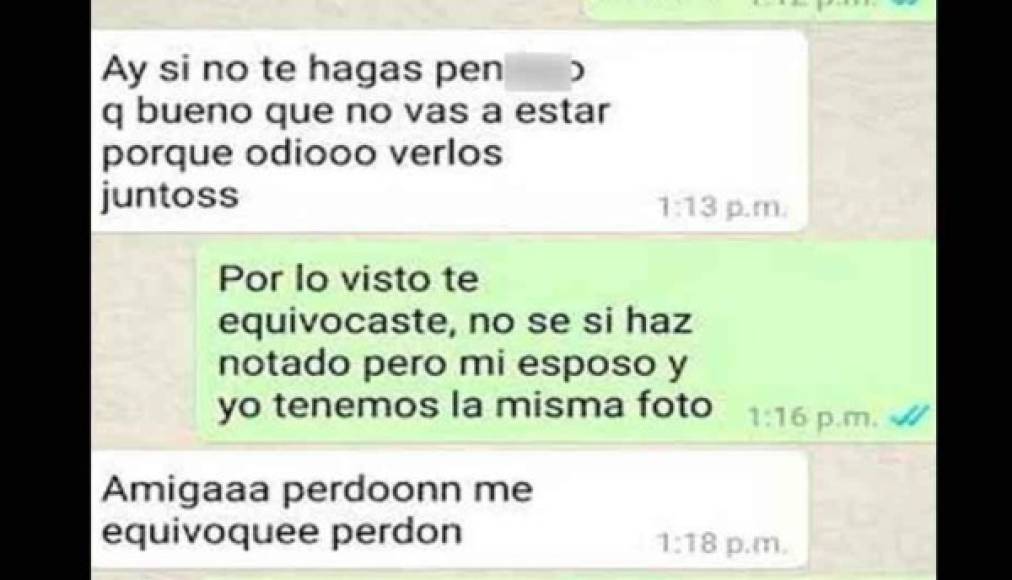 La esposa se dio cuenta de la infidelidad de su marido gracias a la metida de pata de su amiga.