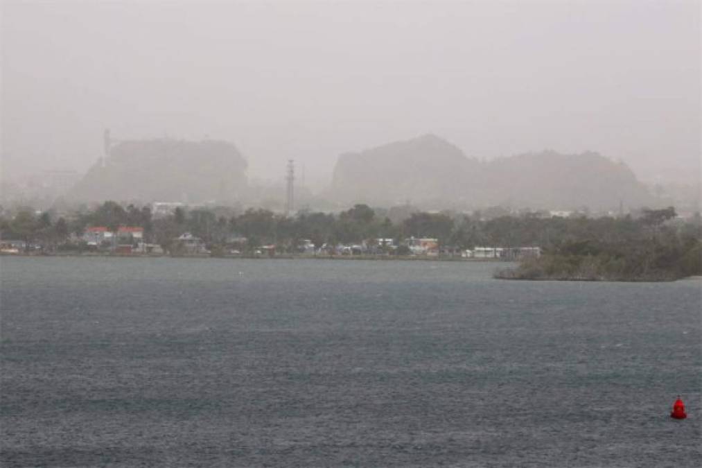 El Cenapred informó que la nube de polvo se encuentra ahora sobre el Océano Atlántico, con dirección al mar Caribe, Centroamérica y posiblemente a México.