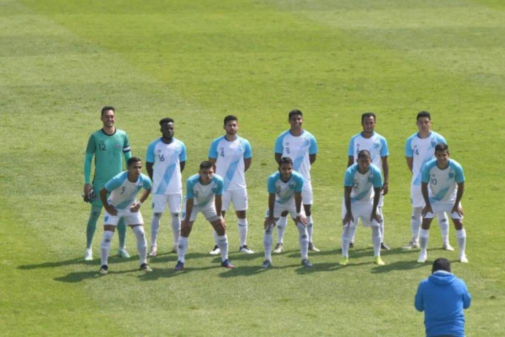 Por su parte este fue el 11 titular de la selección de Guatemala.