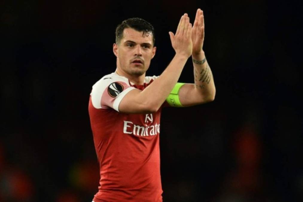 El centrocampista suizo Granit Xhaka, del Arsenal, parece que seguirá su carrera en la Serie A, donde la Roma de Mourinho lo quiere y ha ofrecido 18 millones de euros que el cuadro inglés ve con buenos ojos, según publica TUTTOmercatoWEB.