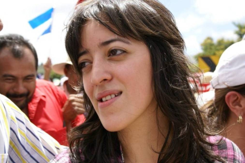 Xiomara Hortensia, la 'Pichu', Zelaya es la más mediática de las hijas del expresidente Manuel Zelaya Rosales. Su cambio radical e incursión en la política son noticia en 2021: