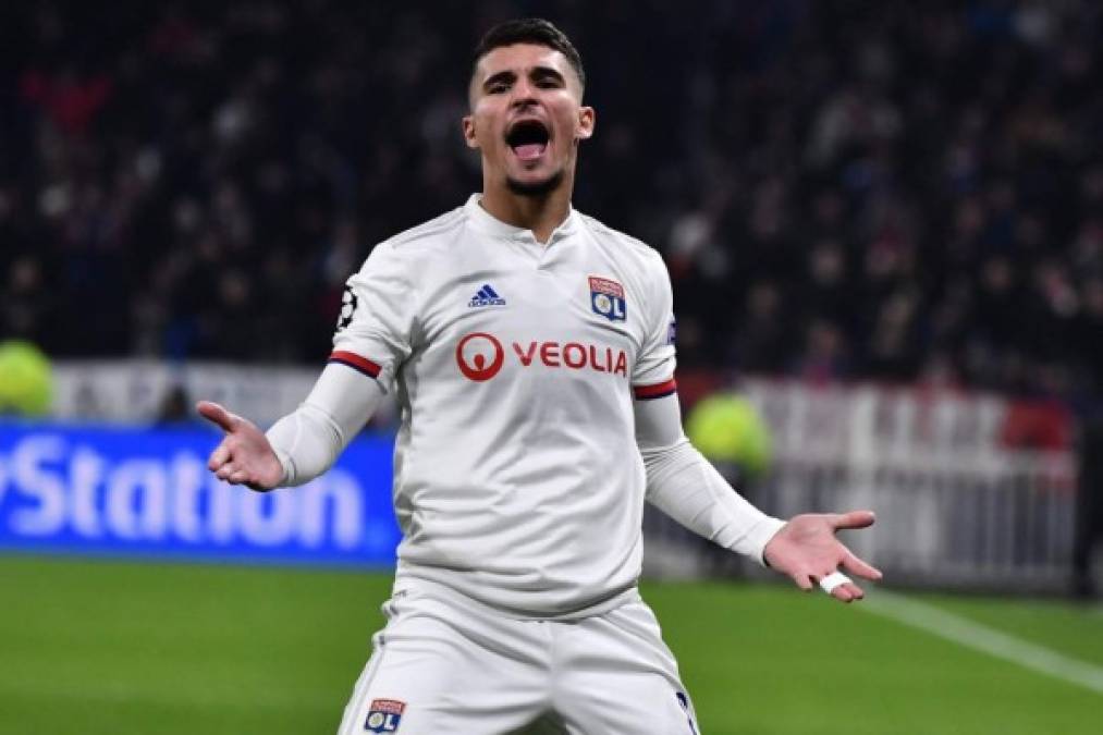 7. Houssem Aouar, 21 años (Lyon/Francia) - “Siempre está tranquilo con el balón a sus pies y tiene una excelente calidad técnica”, dijo Messi sobre el centrocampista francés de ascendencia argelina.