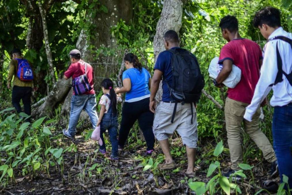 Según medios mexicanos, hay cuatro rutas alternas que los migrantes pueden recorrer para llegar a Tapachula, la del Mar, la de las Presas, la región indígena y la zona de la selva colindante con Tabasco.