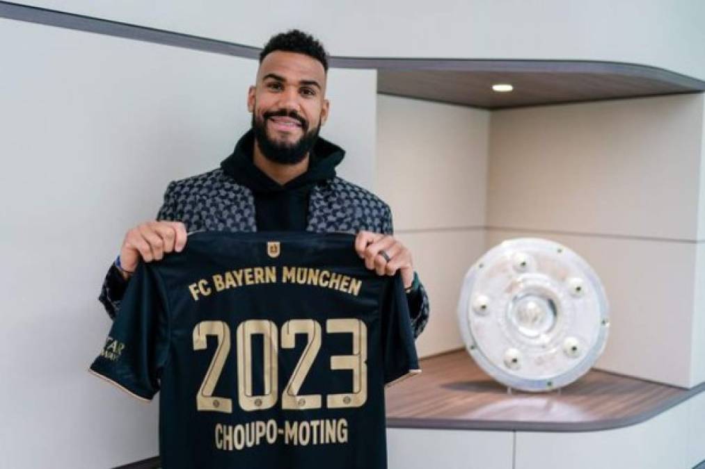 OFICIAL: Eric-Maxim Choupo-Moting, suplente de Robert Lewandowski como delantero centro en el Bayern Múnich, renovó su contrato por dos temporadas, hasta 2023, anunció el campeón de Alemania. Foto Facebook Bayern Múnich.