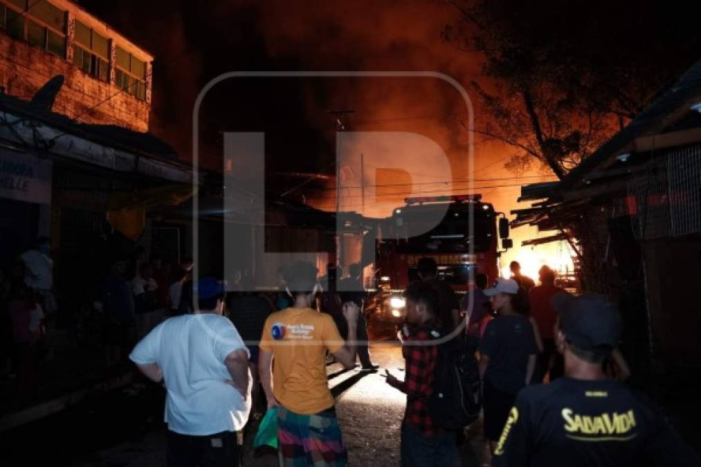 El suceso ocurrió en la 2 avenida, entre la 6 y 7 calle de San Pedro Sula.