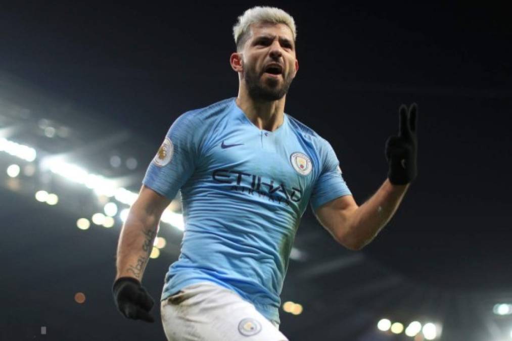 Sergio Agüero: Atacante del Manchester City, cuenta con 16 goles por lo que tiene 32 puntos.