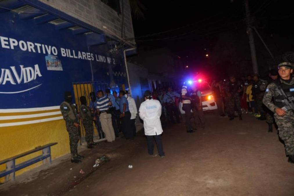 Tres de las víctimas murieron en el Hospital Escuela Universitario de Tegucigalpa.