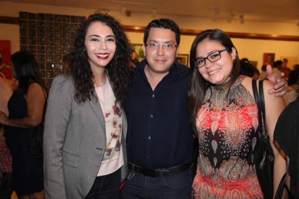 Eda Aguilera, Fernando López y Alejandra Jiménez.