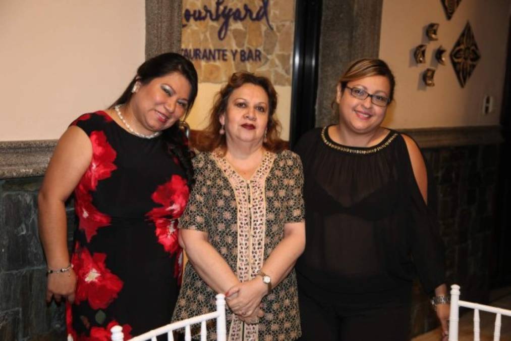 Lisette García, Nubia Alfaro y Tania Corona.