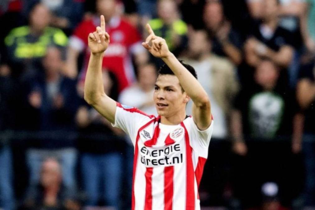 El Napoli suma a la puja por Hirving Lozano, que incluso podría salir del PSV en el presente mes de enero.