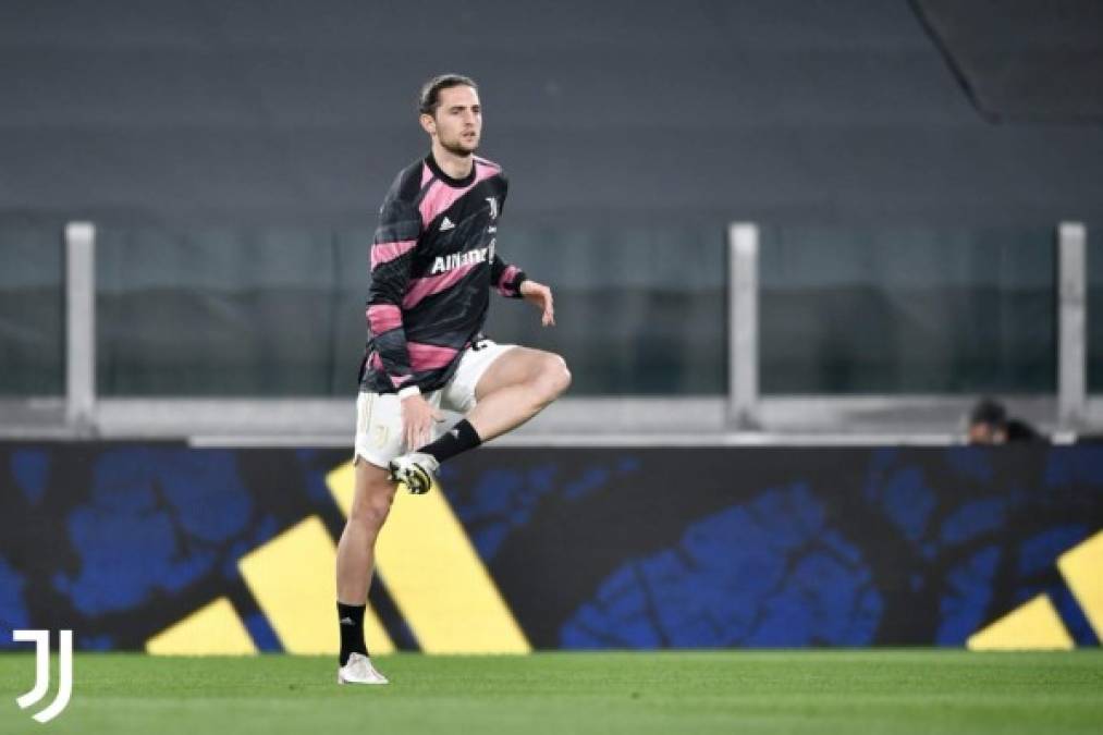 Adrien Rabiot (25 años): El francés podría ser vendido al Manchester City de Inglaterra. Foto Juventus Facebook.