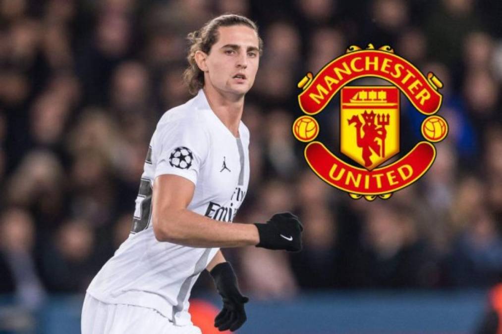 Según The Sun, el Manchester United pretende al centrocapista francés Rabiot, que acaba contrato a finales de junio.<br/>