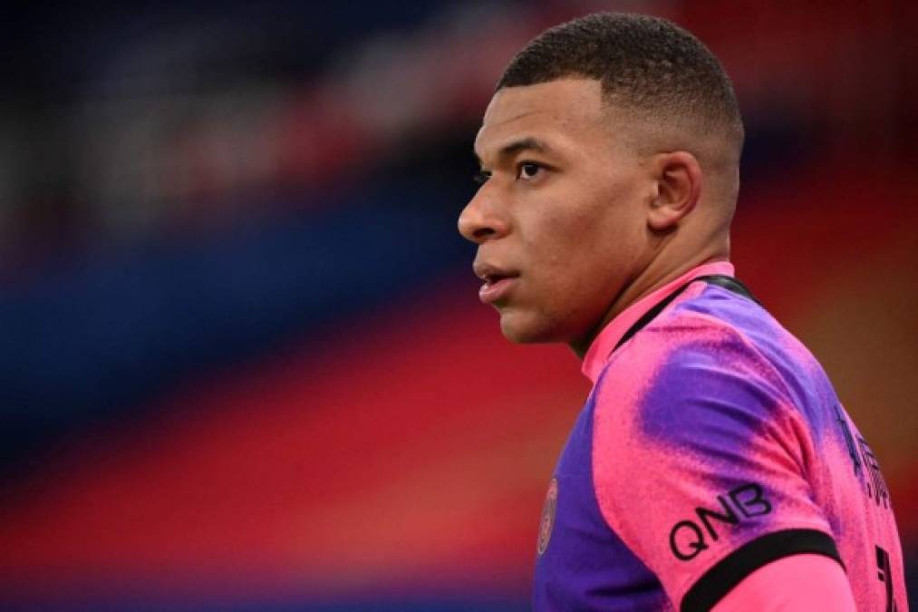 Kylian Mbappé: El francés será el arma poderosa del PSG en la zona de ataque.