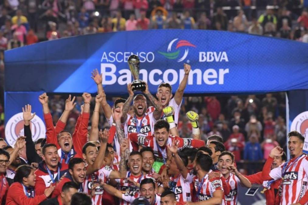 El Atlético San Luis se coronó campeón de la Liga de Ascenso tras ganar a Dorados de Maradona.