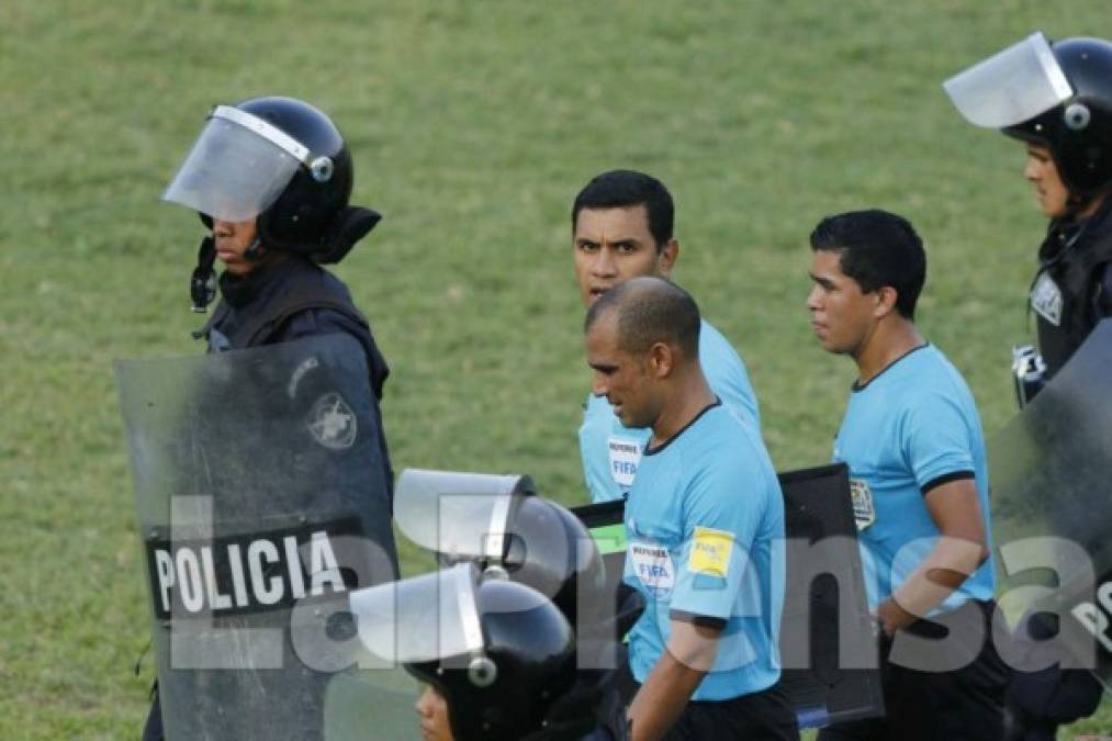 Los árbitros tendrán seguridad antes, durante y después de la gran final. Hay unas cápsulas que ha creado la Policía para resguardar a los silbantes.