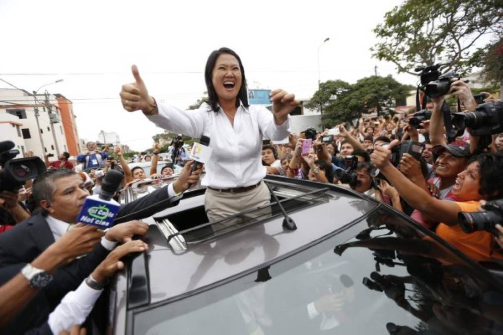 Keiko Fujimori ganó la primera vuelta de las elecciones en Perú y disputará el balotaje el próximo 5 de junio con el derechista Pedro Pablo Kuczynski.