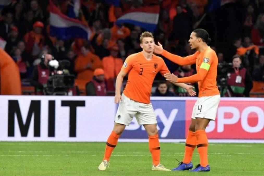 Matthijs De Ligt: 75 millones de euros - Países Bajos