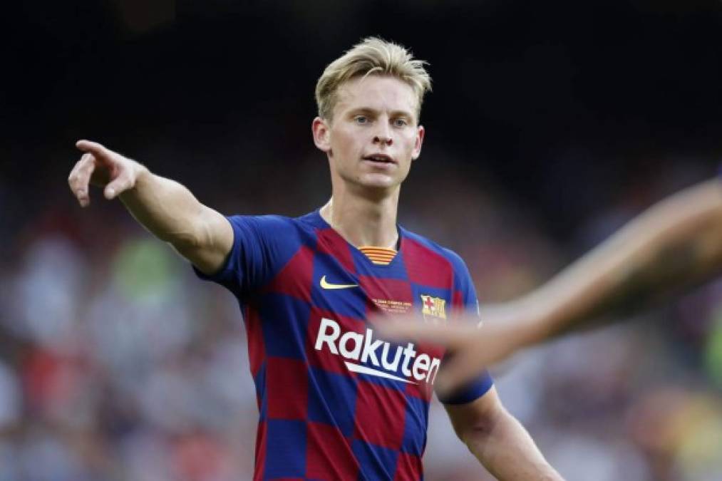 27. Frenkie de Jong (22 años) - Mediocampista holandés del FC Barcelona con un valor de mercado de 85 millones de euros.