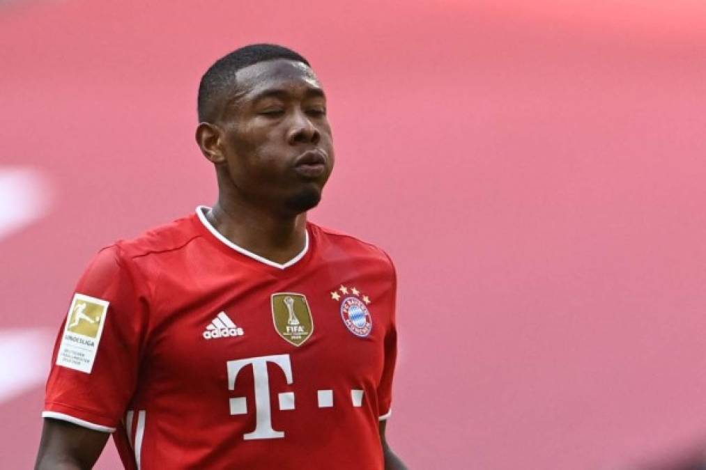 David Alaba: El defensor ya anunció que no seguirá en el Bayern Múnich y Real Madrid está interesado en unirlo al cuadro blanco para la próxima campaña.Foto AFP.