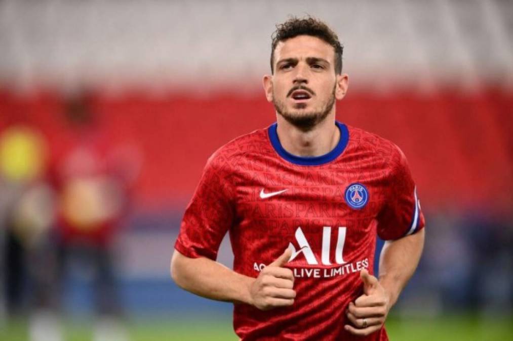 Alessandro Florenzi: El italiano será el lateral por la banda derecha.