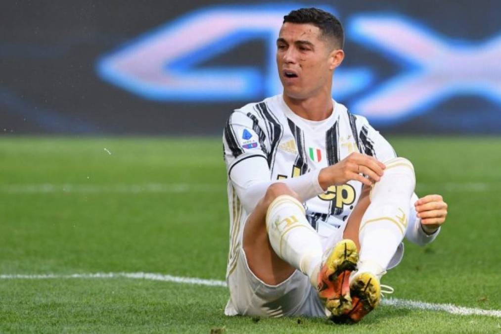 3- Cristiano Ronaldo (Juventus) - 58 puntos (29 goles). Foto AFP.<br/><br/>