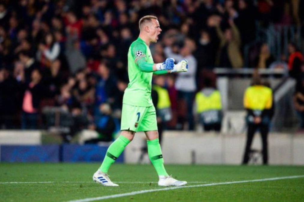 Ter Stegen: Será el portero titular del Barcelona ante Chelsea.