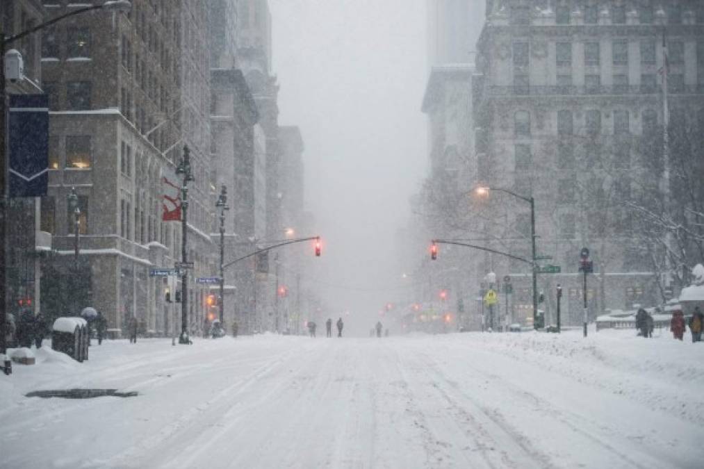 Nueva York recibirá el impacto de la tormenta en las primeras horas del jueves.