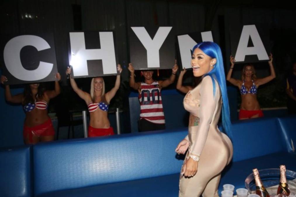 Blac Chyna es invitada a ser anfitrionas de fiestas en diferentes clubes de Estados Unidos.