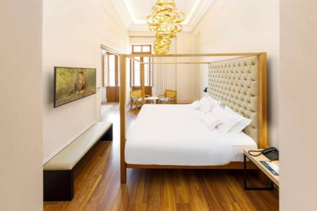 Una habitación standard en este exclusivo hotel cuesta entre 80 y 90 dólares la noche.